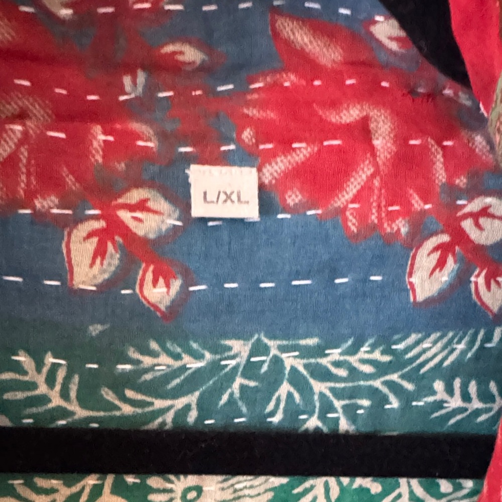 Hand Crafted Multicolor Patchwork Jacket - image 2